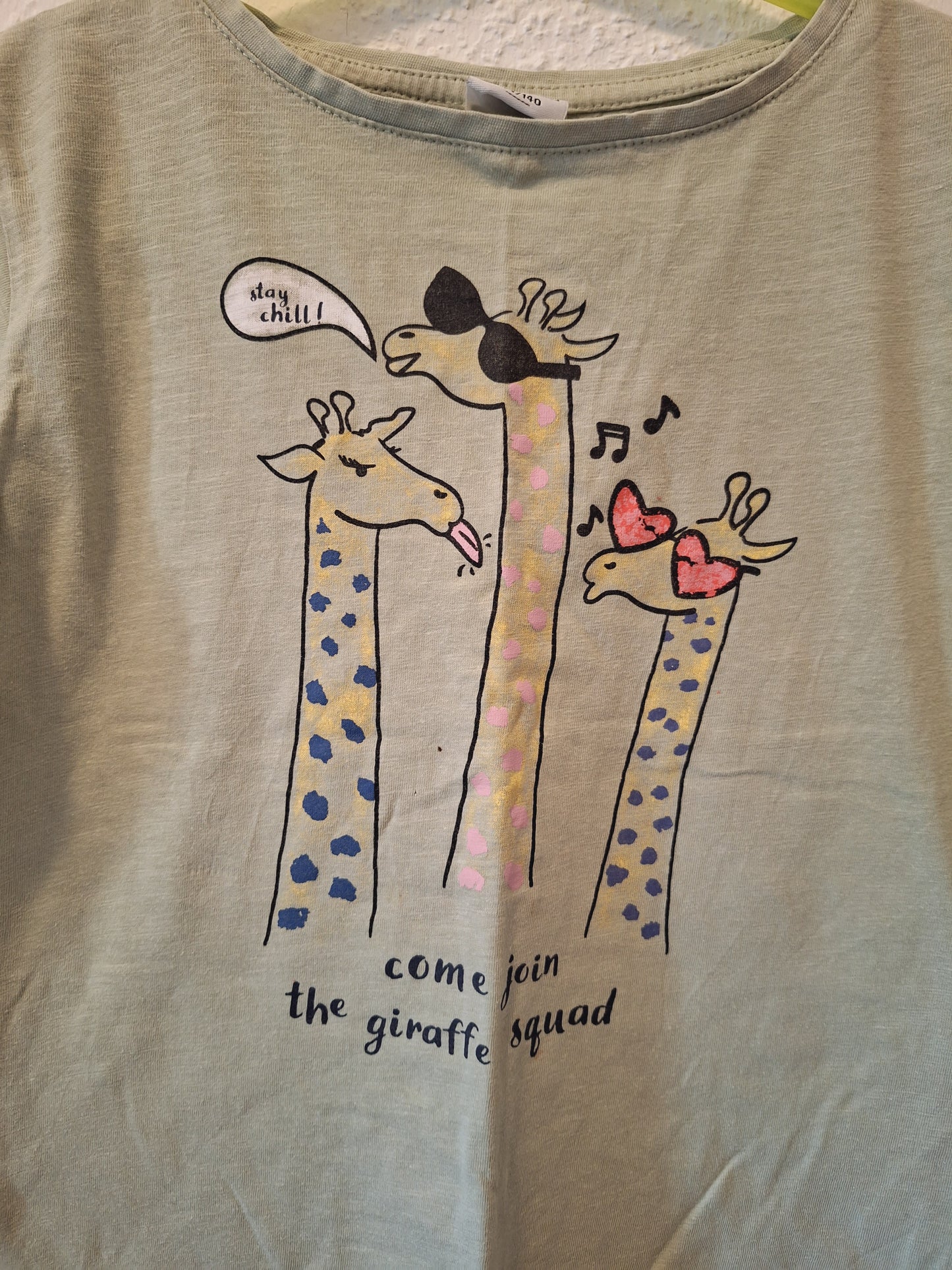 T-Shirt mit Giraffen