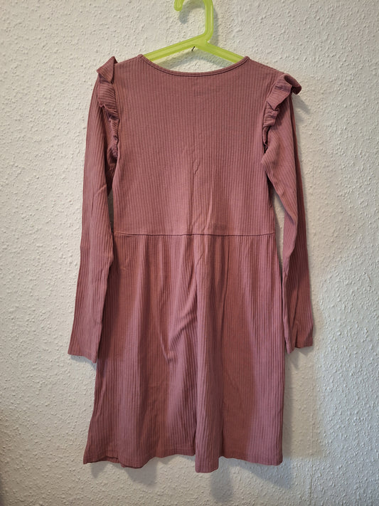 langarm Rip-Kleid