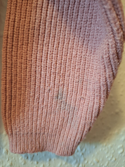Strickjacke in Altrosa