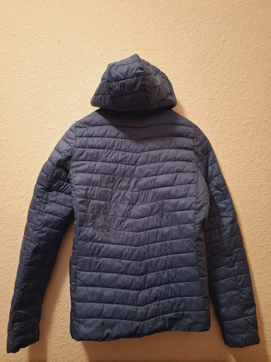 Dünne Steppjacke Dunkelblau XS