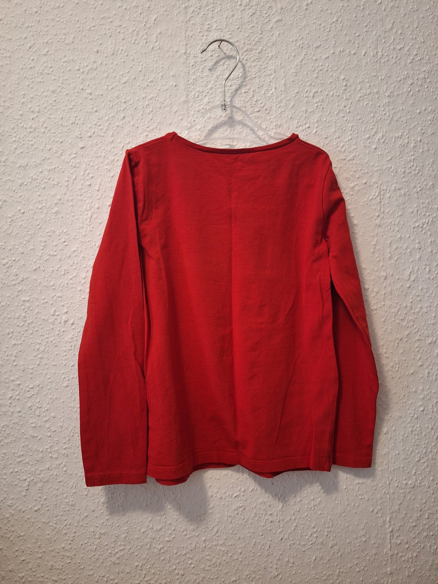 Sweatshirt Einhorn Rot 122/128