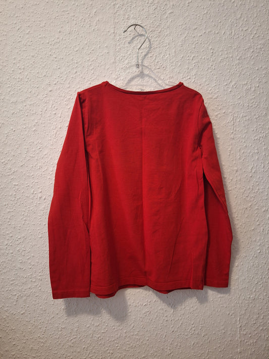Sweatshirt Einhorn Rot