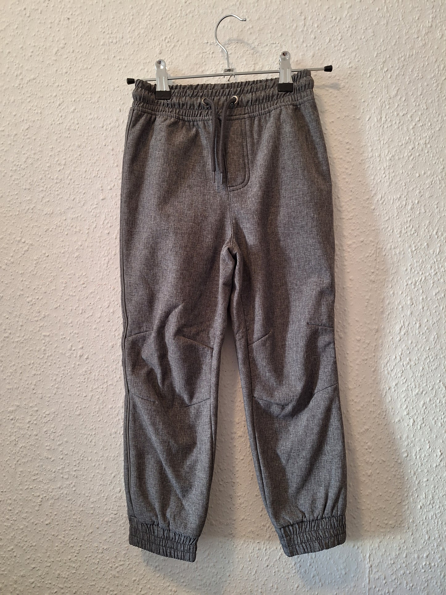 Graue, gefütterte Regenhose von Kiki&Koko in Größe 104/110