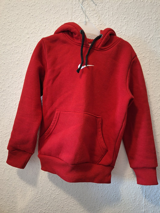 Roter Hoodie