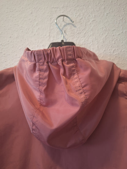 Dünne Übergangsjacke in Rosa Metalliic Look 122