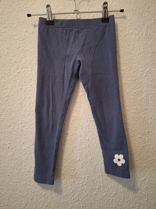 Legging Blau mit Blume 110