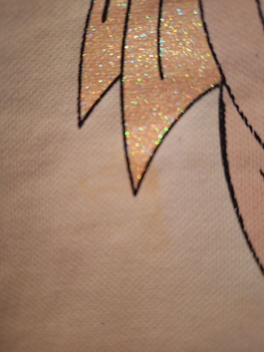 Pullover mit Einhorn Weiß 128