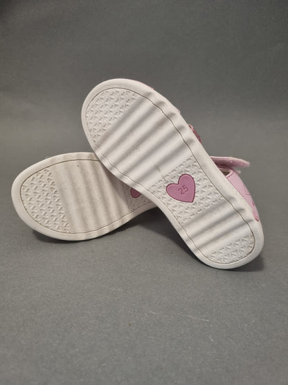 Glitzer Sandalen in Rosa