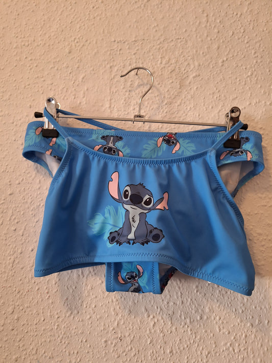 Blauer Bikini mit Disneys Stitch von C&A in Größe 158/164