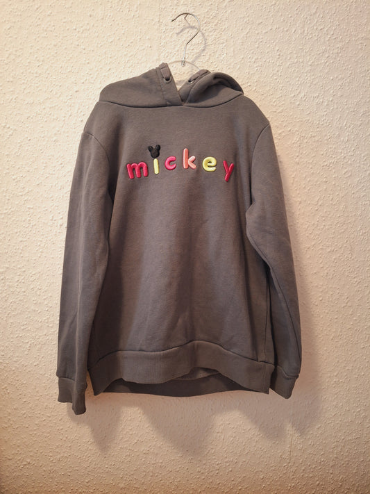 Grauer Hoodie mit Mickey