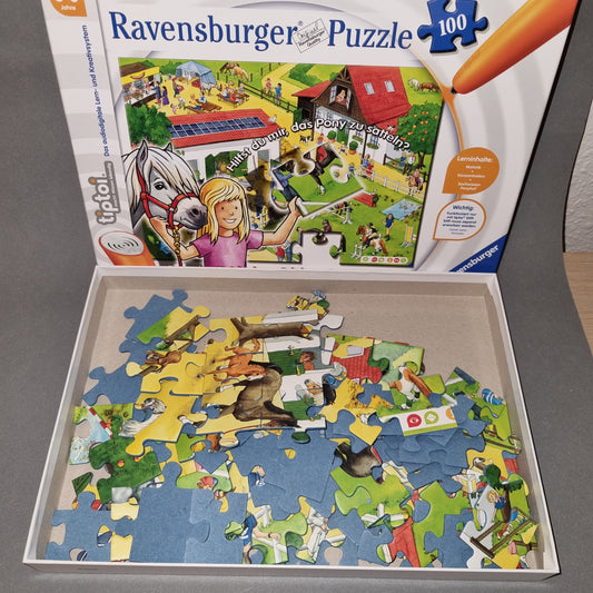 Interaktives Puzzel der Pferdehof