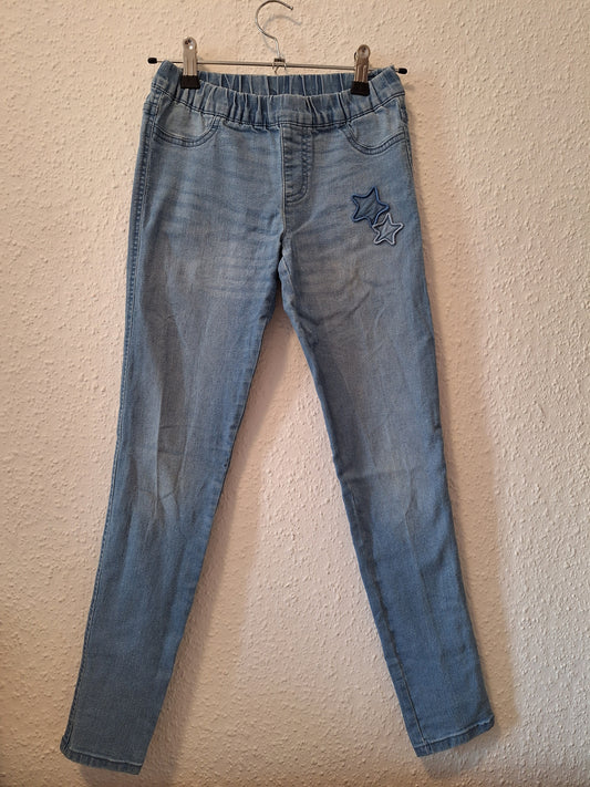 Jeans Jeggings mit Sternen