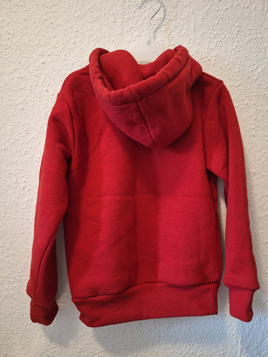 Roter Hoodie