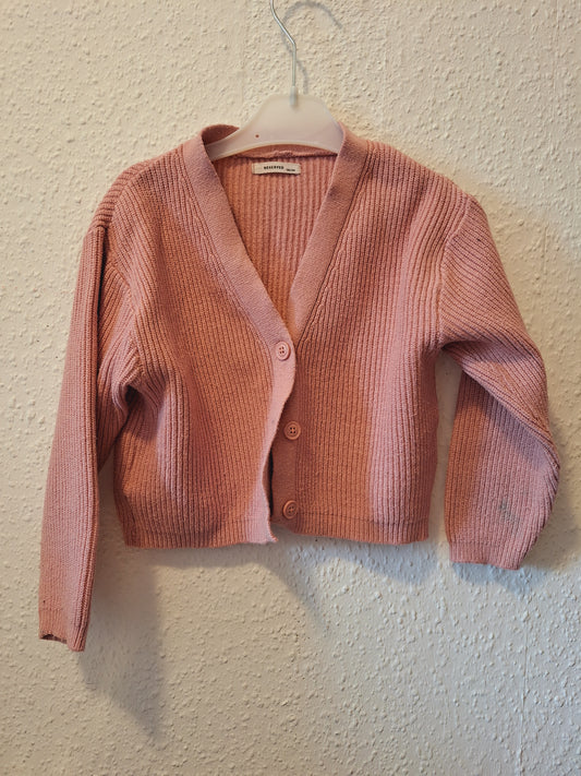 Strickjacke in Altrosa