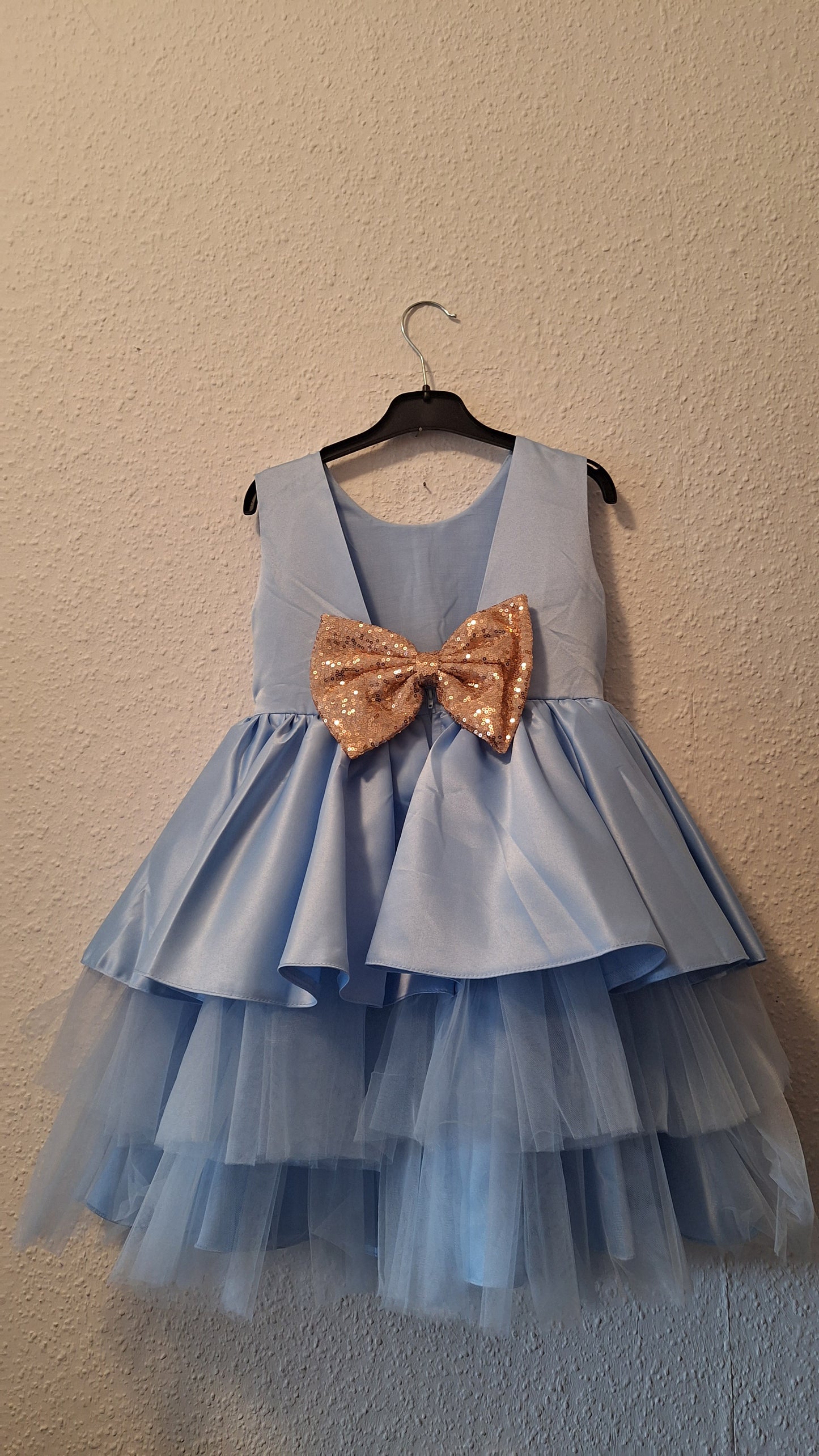 Tüllkleid Hellblau 110/116