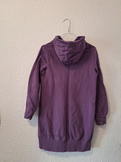 Lila Longhoodie mit Pailletten von Reserved in Größe 152/158