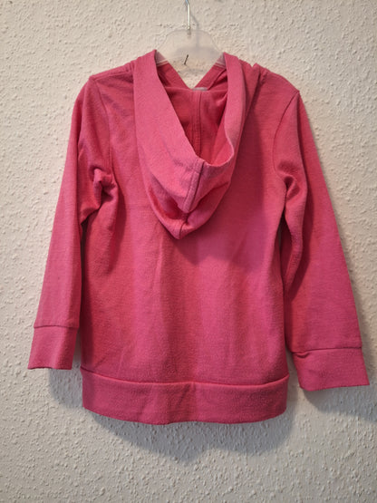 Kaputzenpullover Pink 110