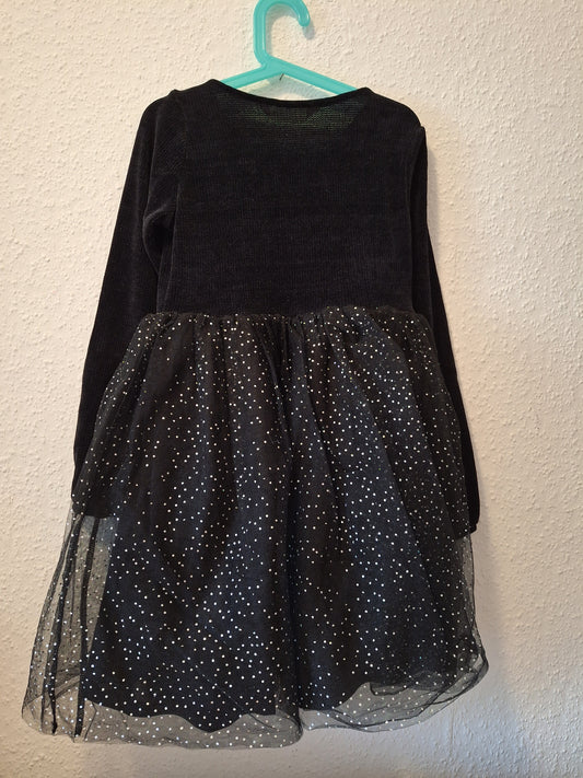 Festliches schwarzes Tüllkleid
