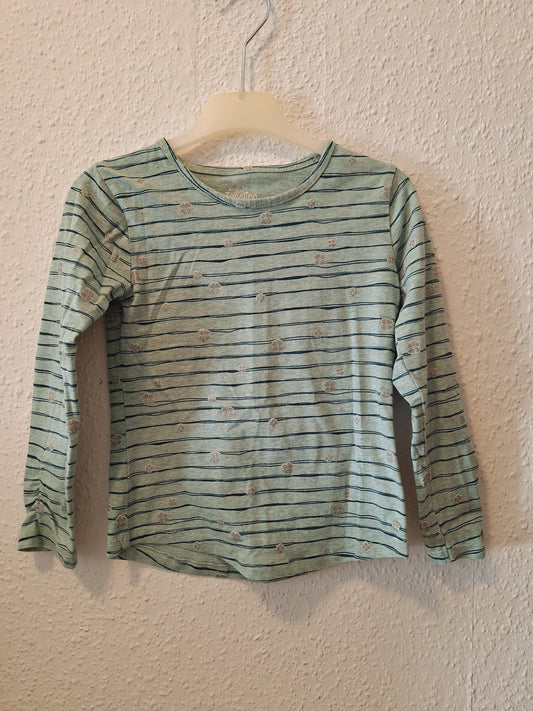 Sweatshirt grün gestreift