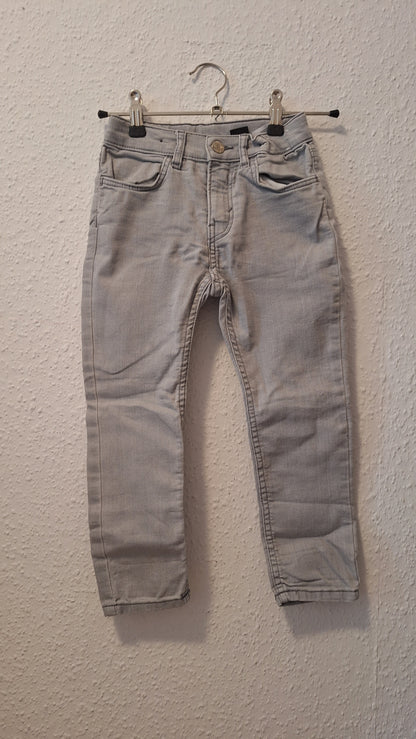 Jeanshose Hellgrau 104