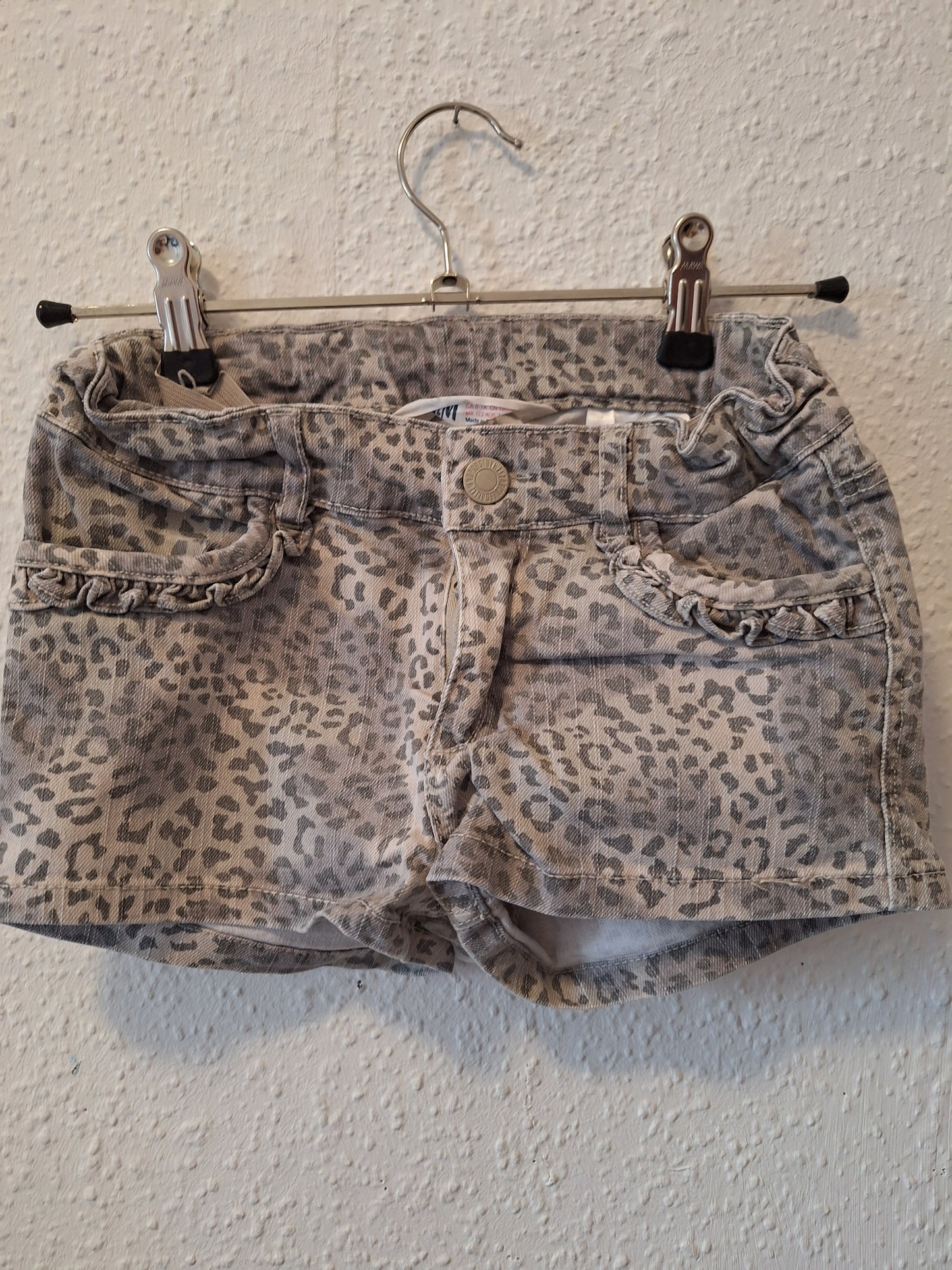 Jeans-Short Animal Print