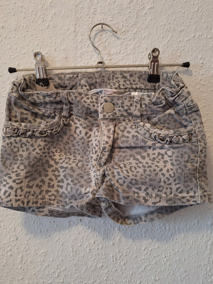 Jeans-Short Animal Print
