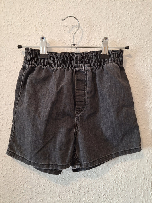 Schwarze Stoff-Short von H&M in Größe 122