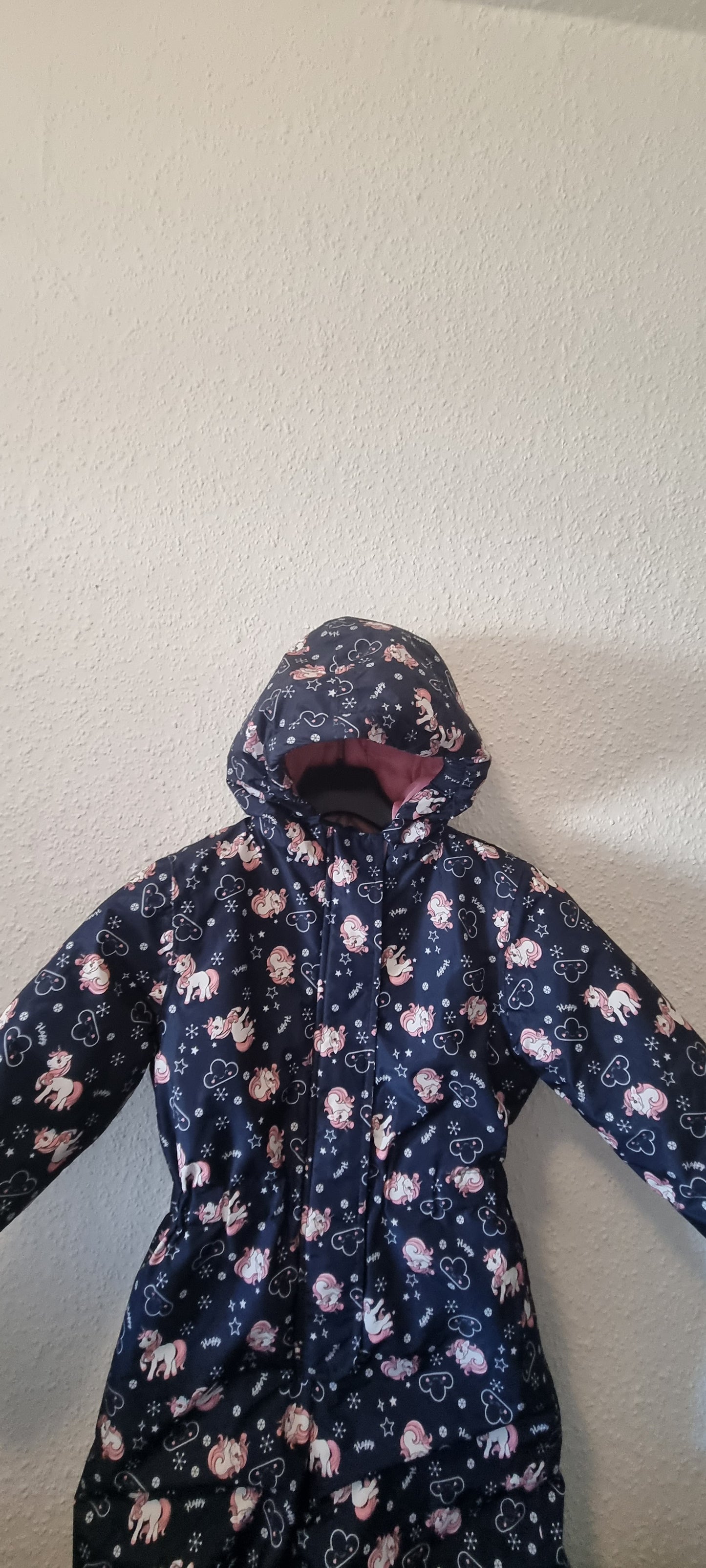 Schneeanzug Einhorn 104/110