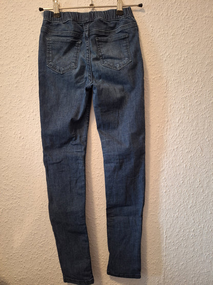 Jeansjegging Graublau