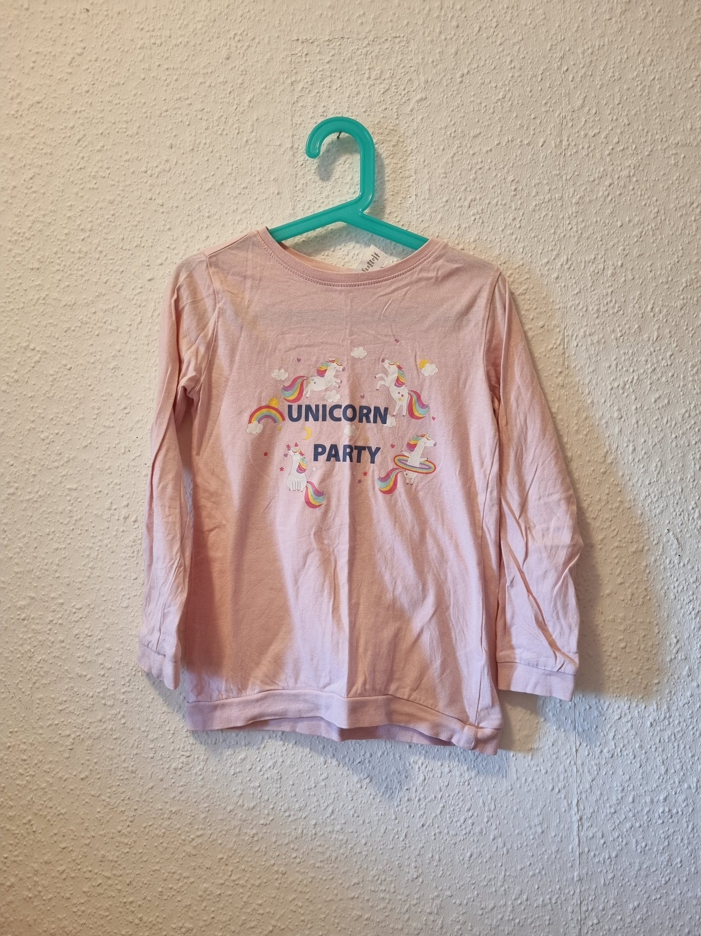 Pyjamaoberteil Unicorn Party 122/128