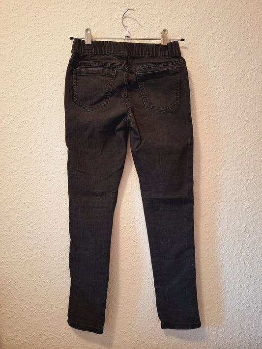 Jeans Jeggings in Schwarz