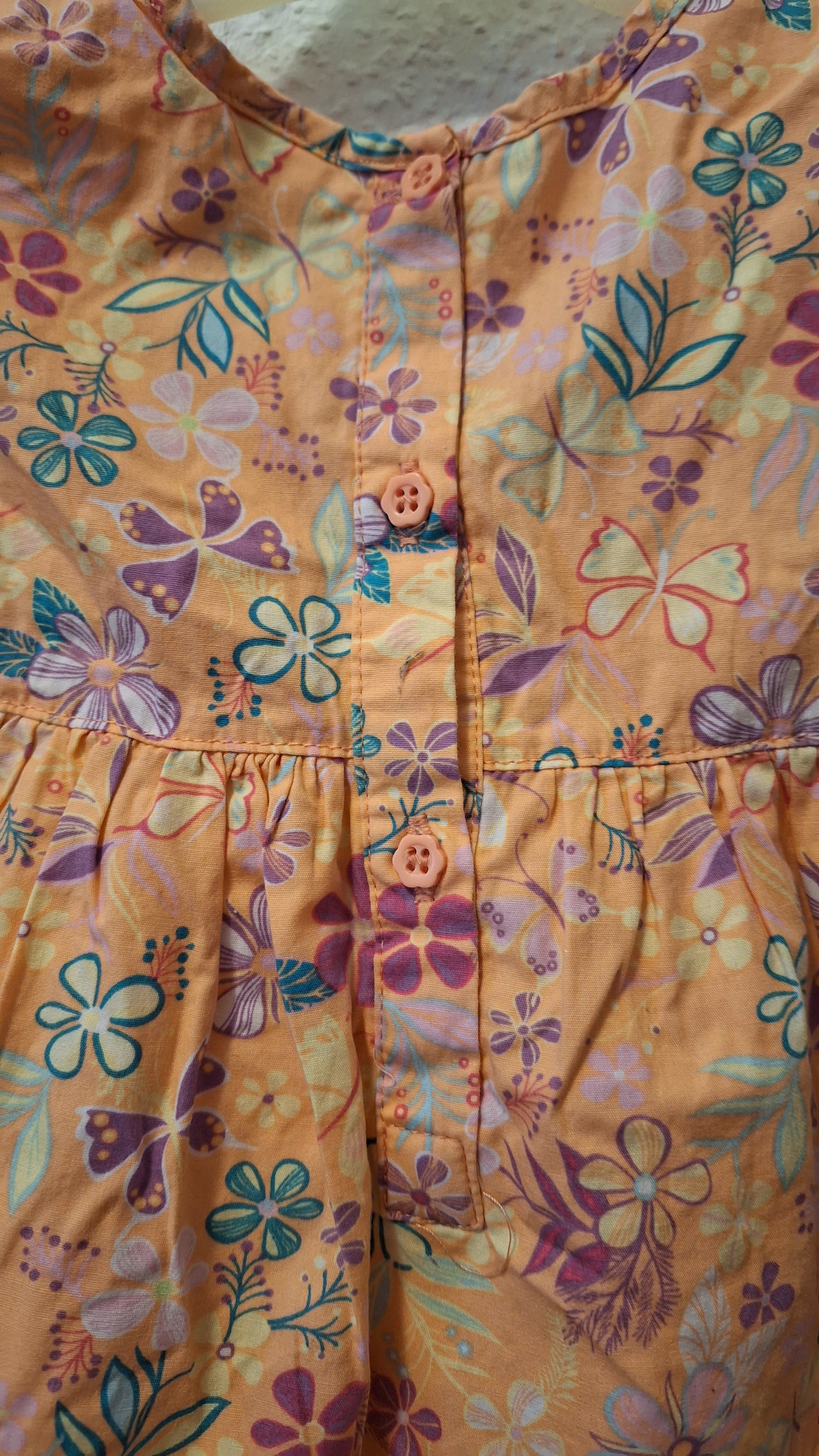 Sommer Zweiteiler in Orange 74