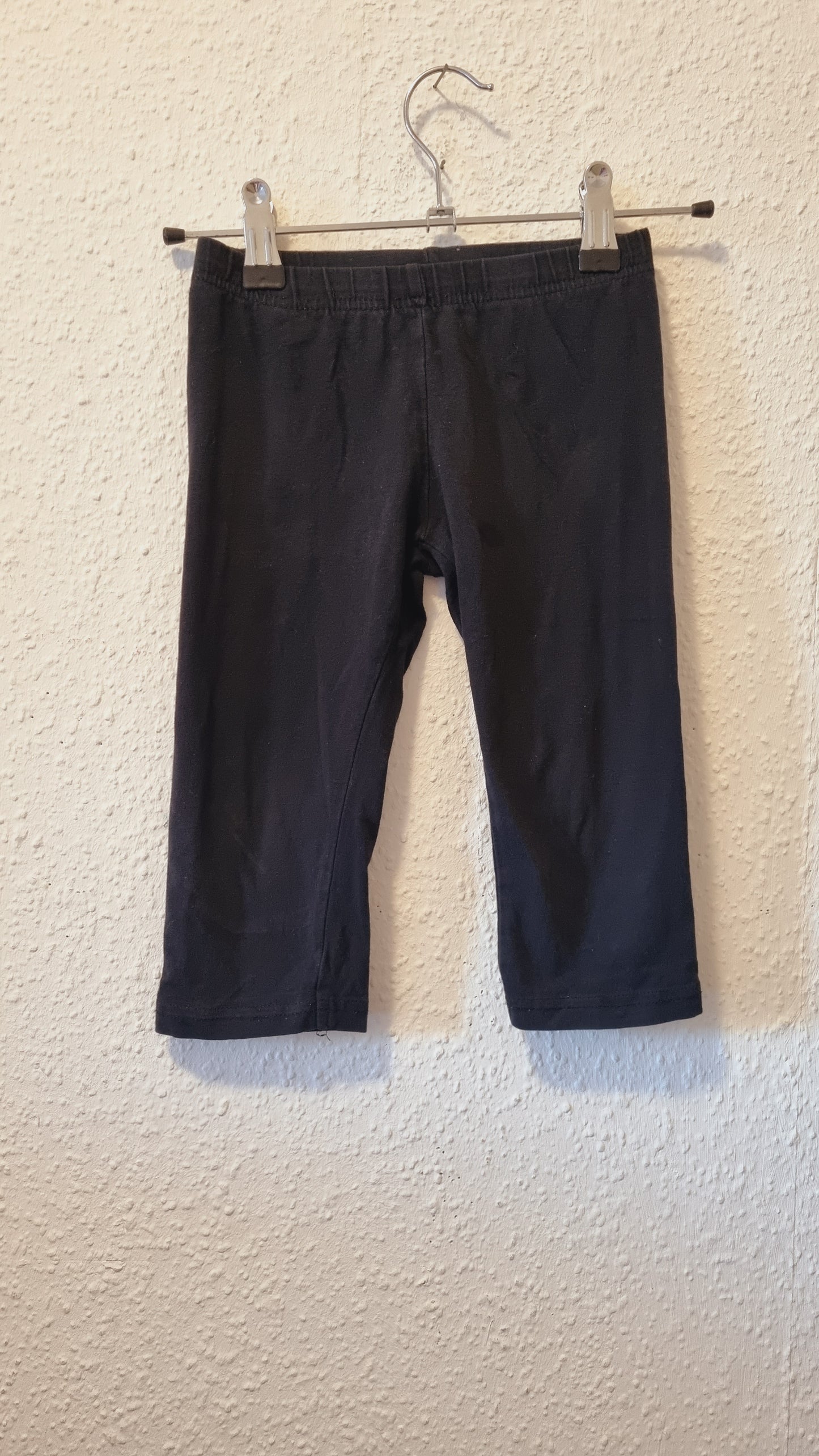 Schwarze 3/4 Beinlänge 116