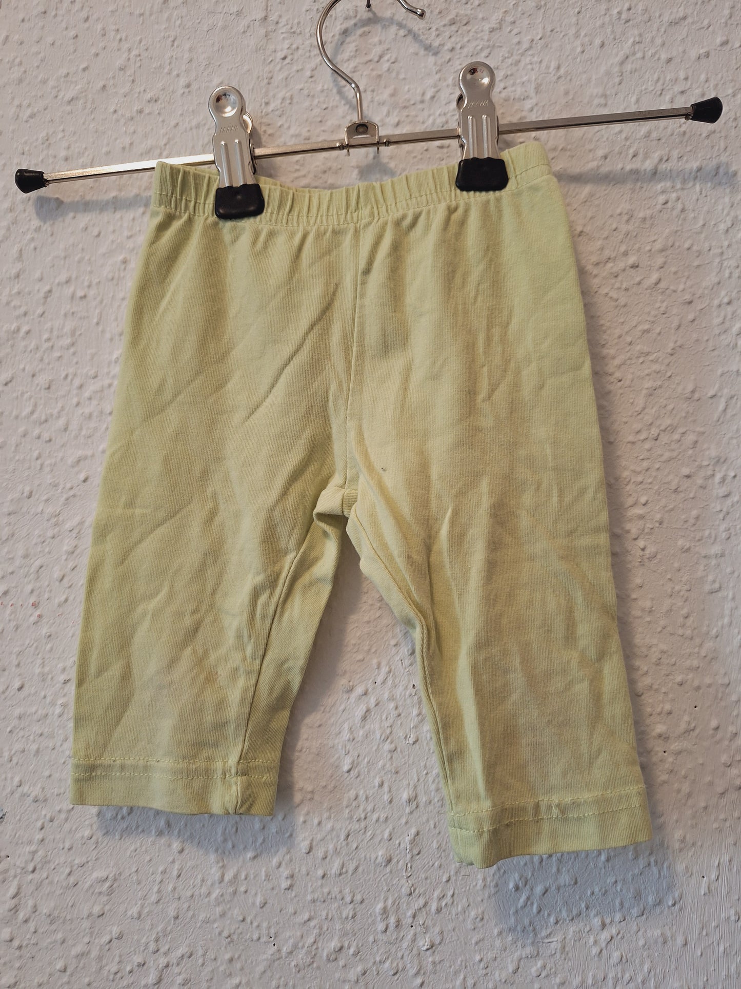 Legging kurz Neongrün