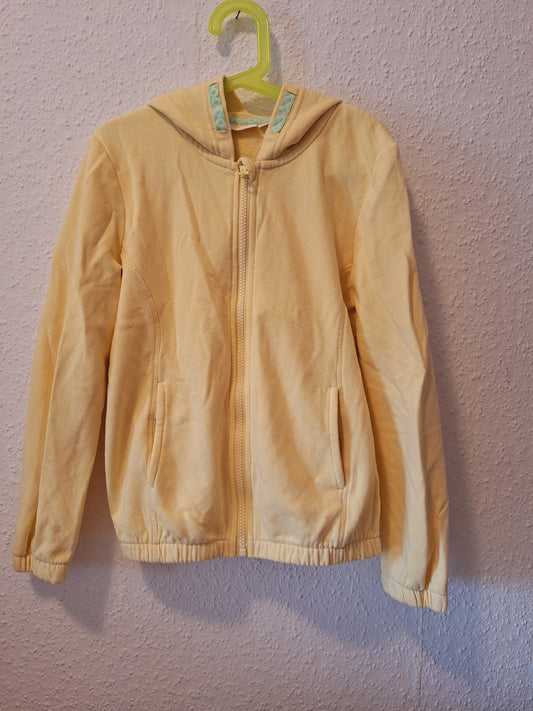 Kaputzenjacke Gelb