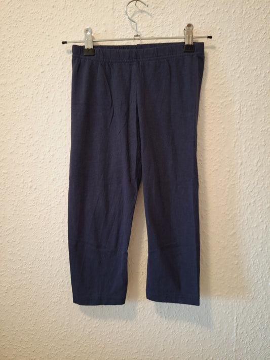 Dunkelblaue 3/4 Legging