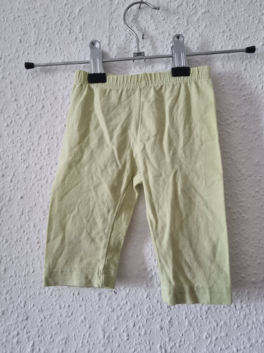 Legging 3/4 Neon Grün 74/80