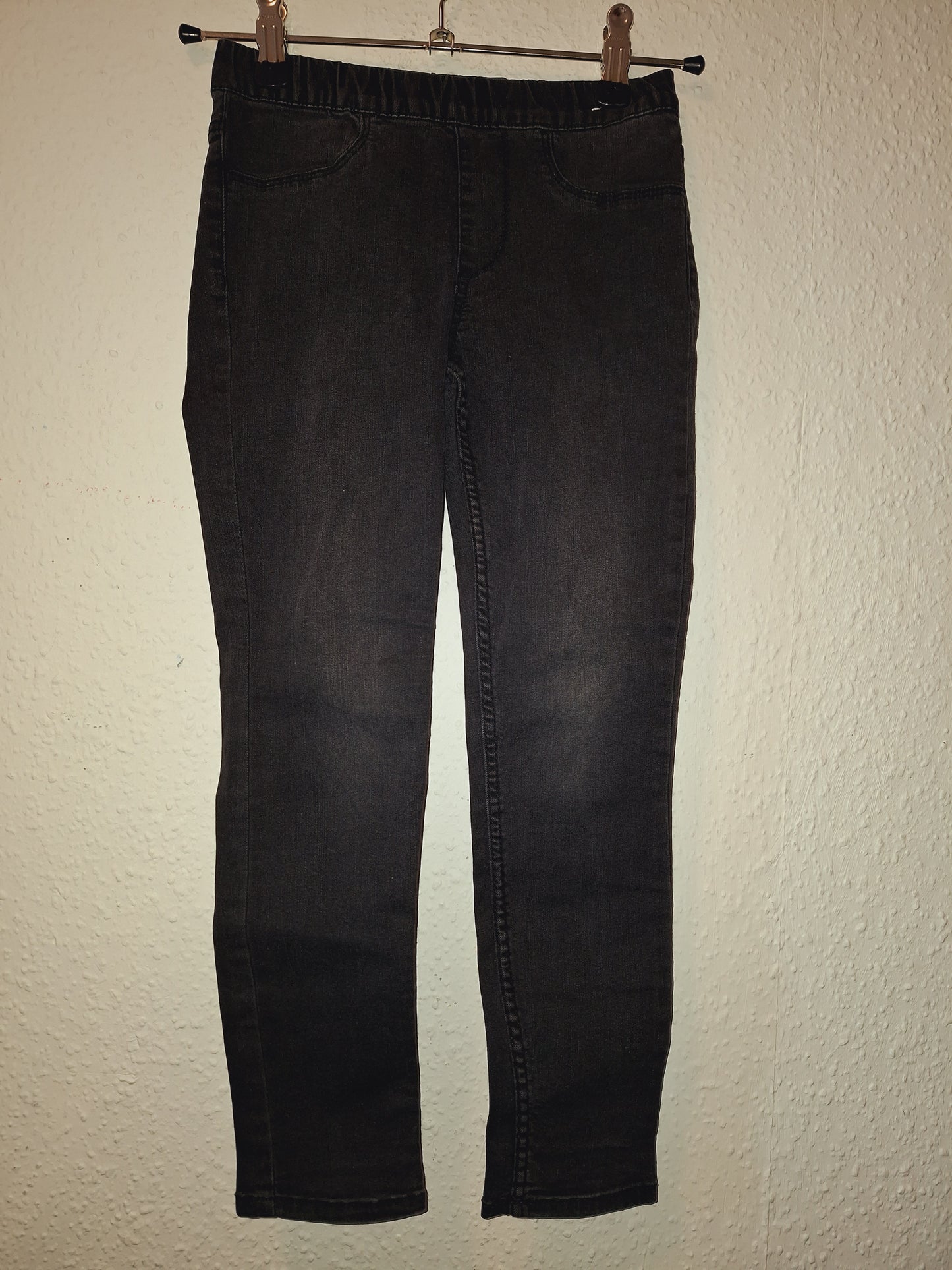 Jeansjegging Schwarz