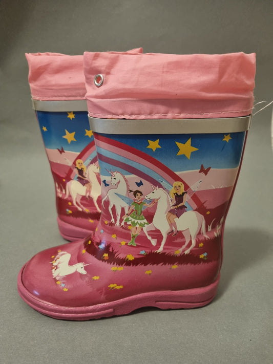 Gummistiefel mit Einhorn und Feen