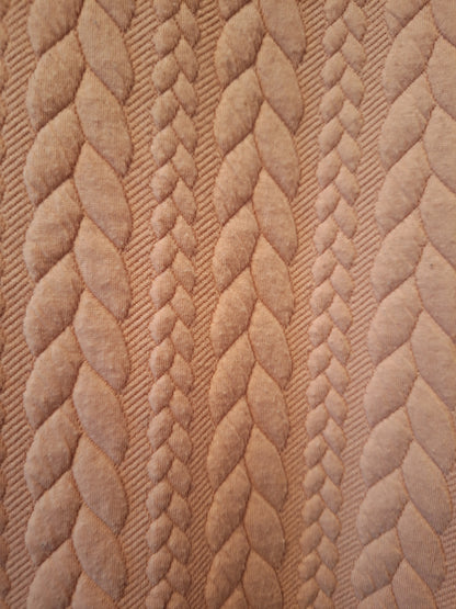 Rosa Zopfmuster-Kleid von Reserved in Größe 122