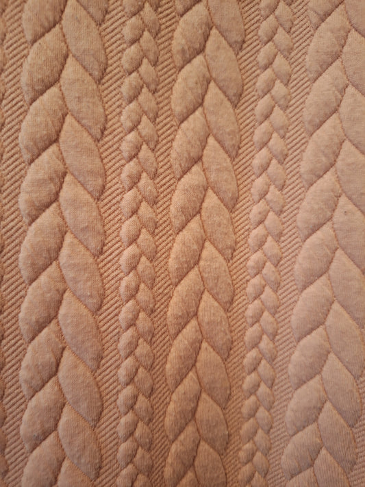 Rosa Kleid mit Zopfmuster von Reserved in Größe 122