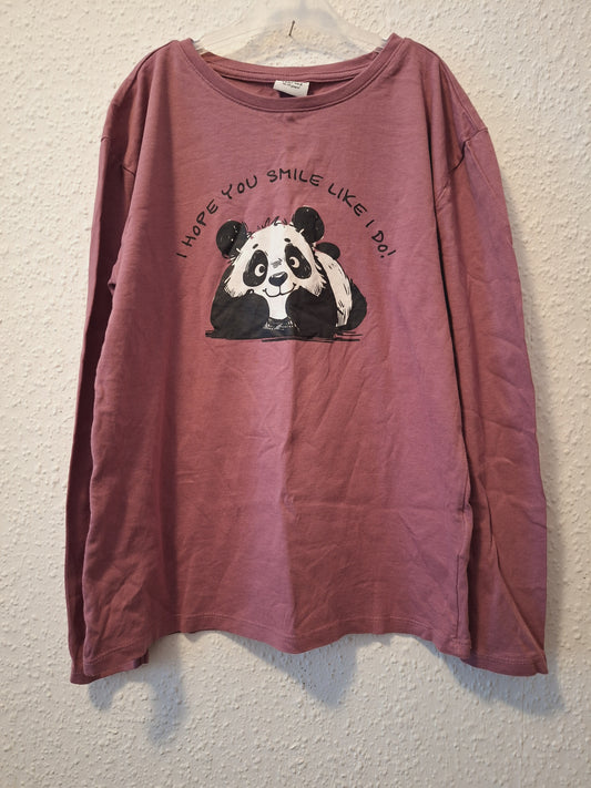 Langarm Sweatshirt mit süßem Bärenmotiv 146/152