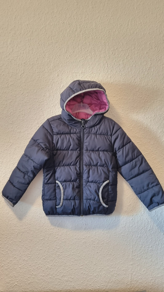 Gefütterte Steppjacke Dunkelblau 104