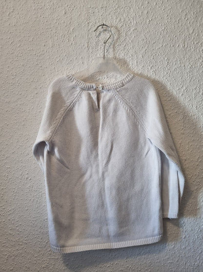 Strickpullover mit Schmetterling 116