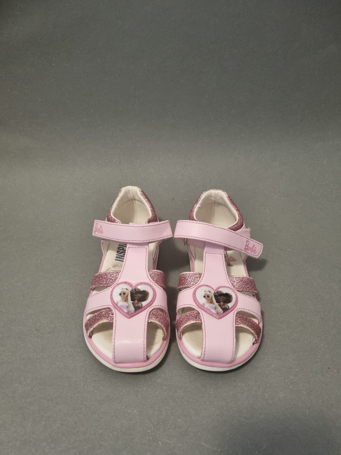 Glitzer Sandalen in Rosa