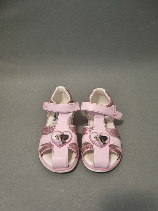 Glitzer Sandalen in Rosa