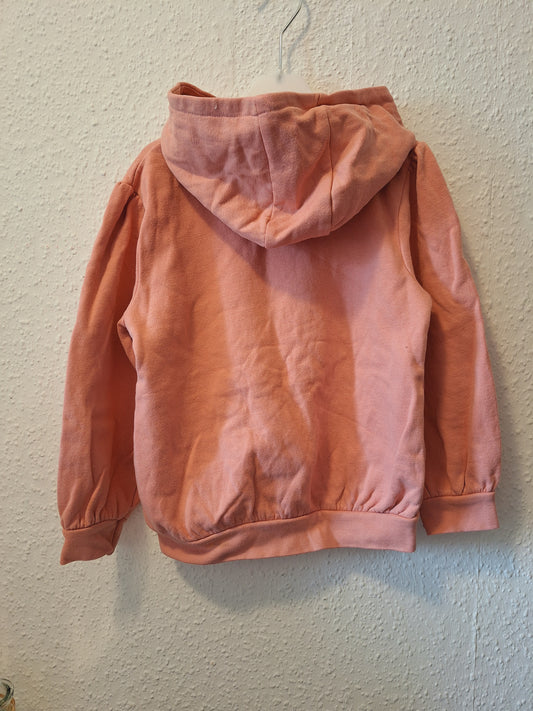 Rosa Hoodie mit Fuchs