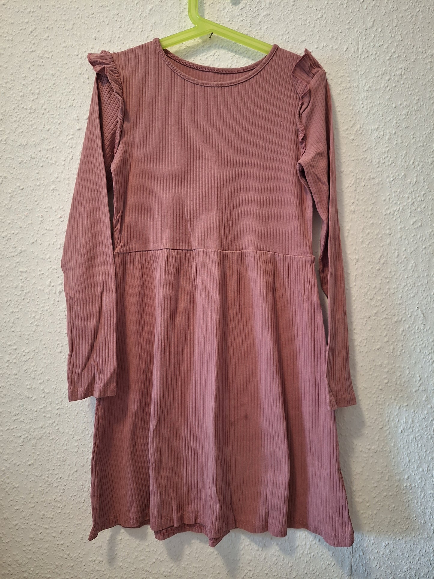 langarm Rip-Kleid