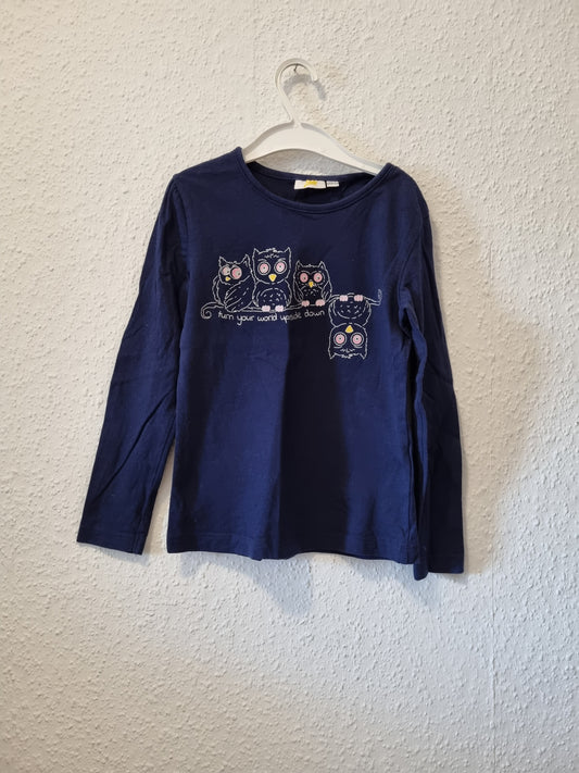 Sweatshirt mit Eulen