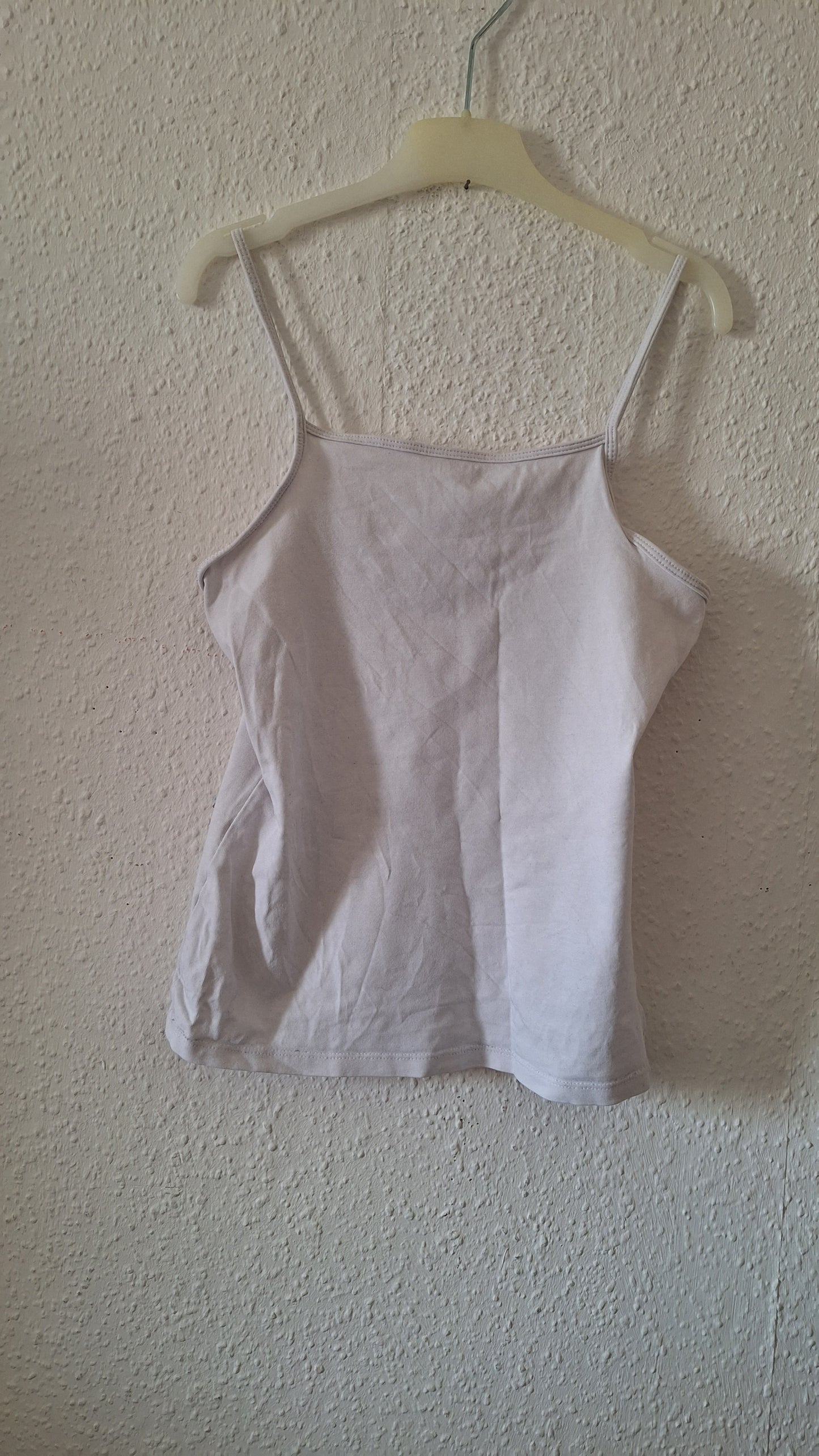 Spaghetti Shirt Uni verschiedene Farben